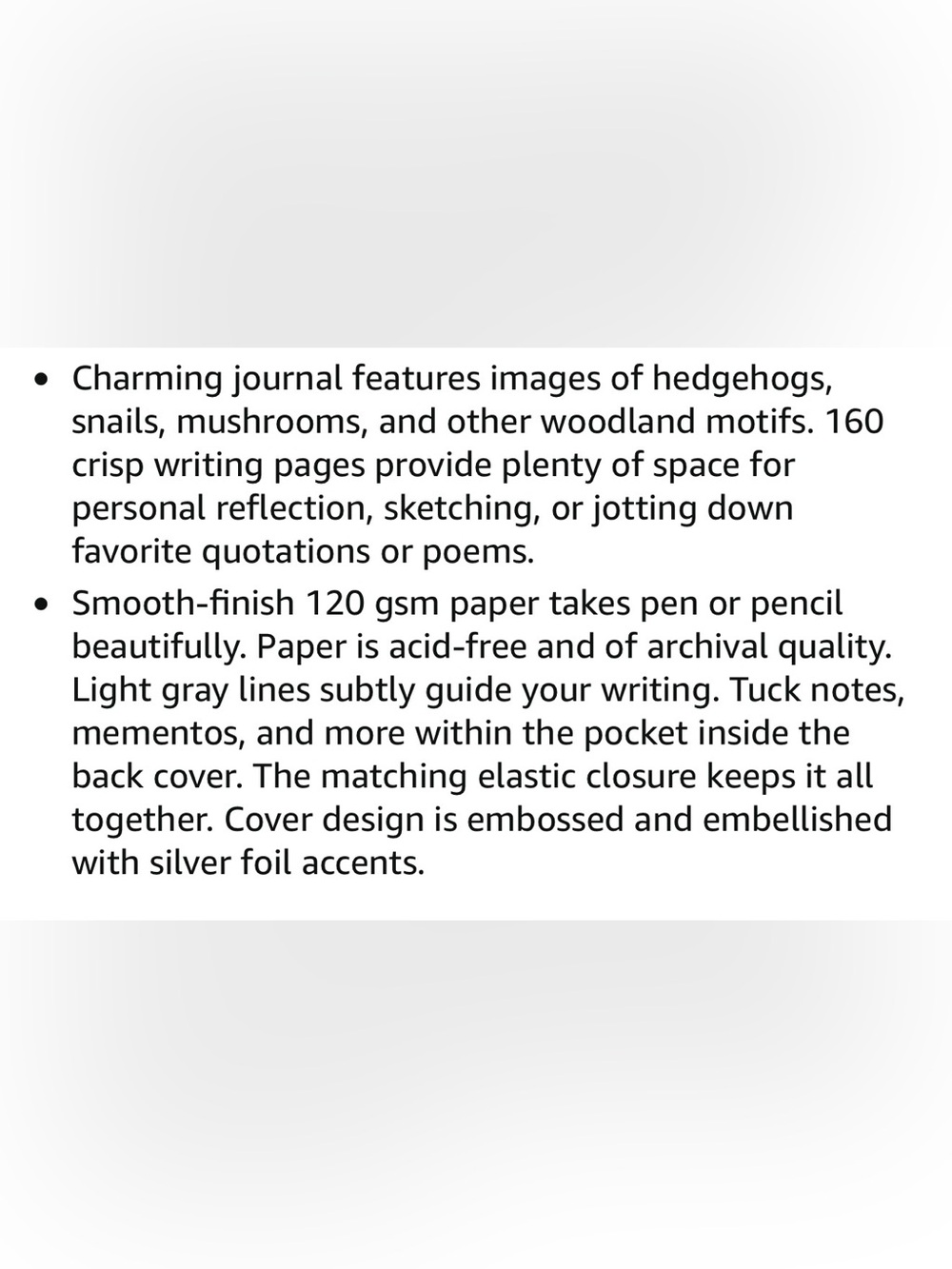 GIFT 🎁 IDEA Hedgehog Pattern Journal/ Notebook - Picture 4 of 4